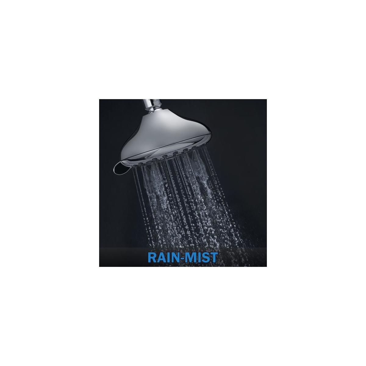 6Function Shower Head HighPressure Shower Head For Low Flow Showers