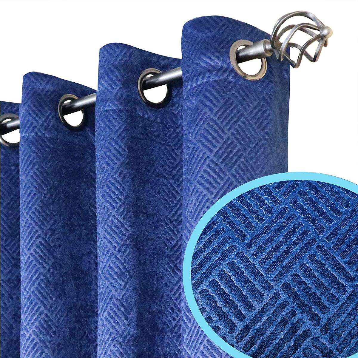 Blackout Embossed Curtains Cashback Rebates - RebateKey