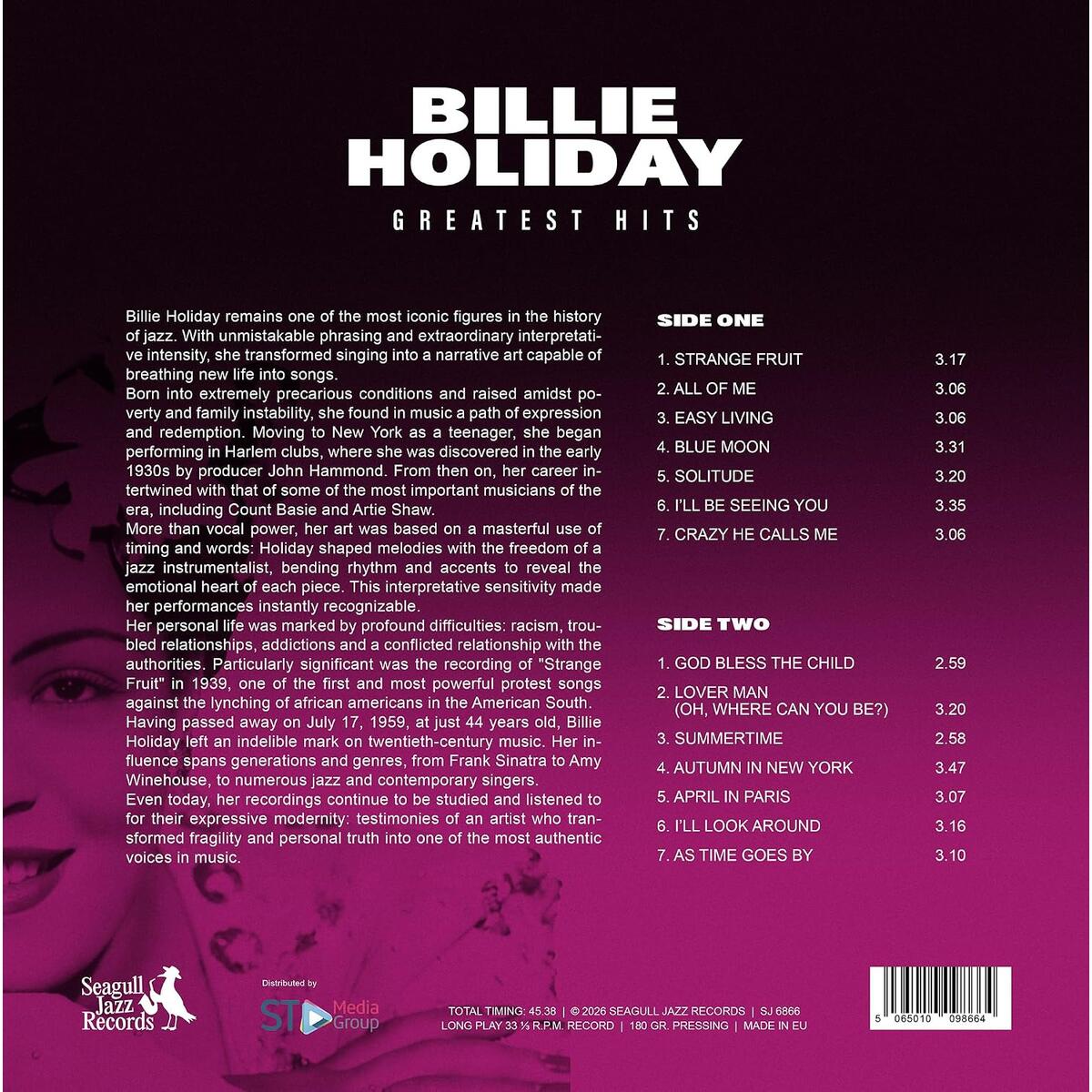 Billie Holiday Vinyl Rebate - RebateKey