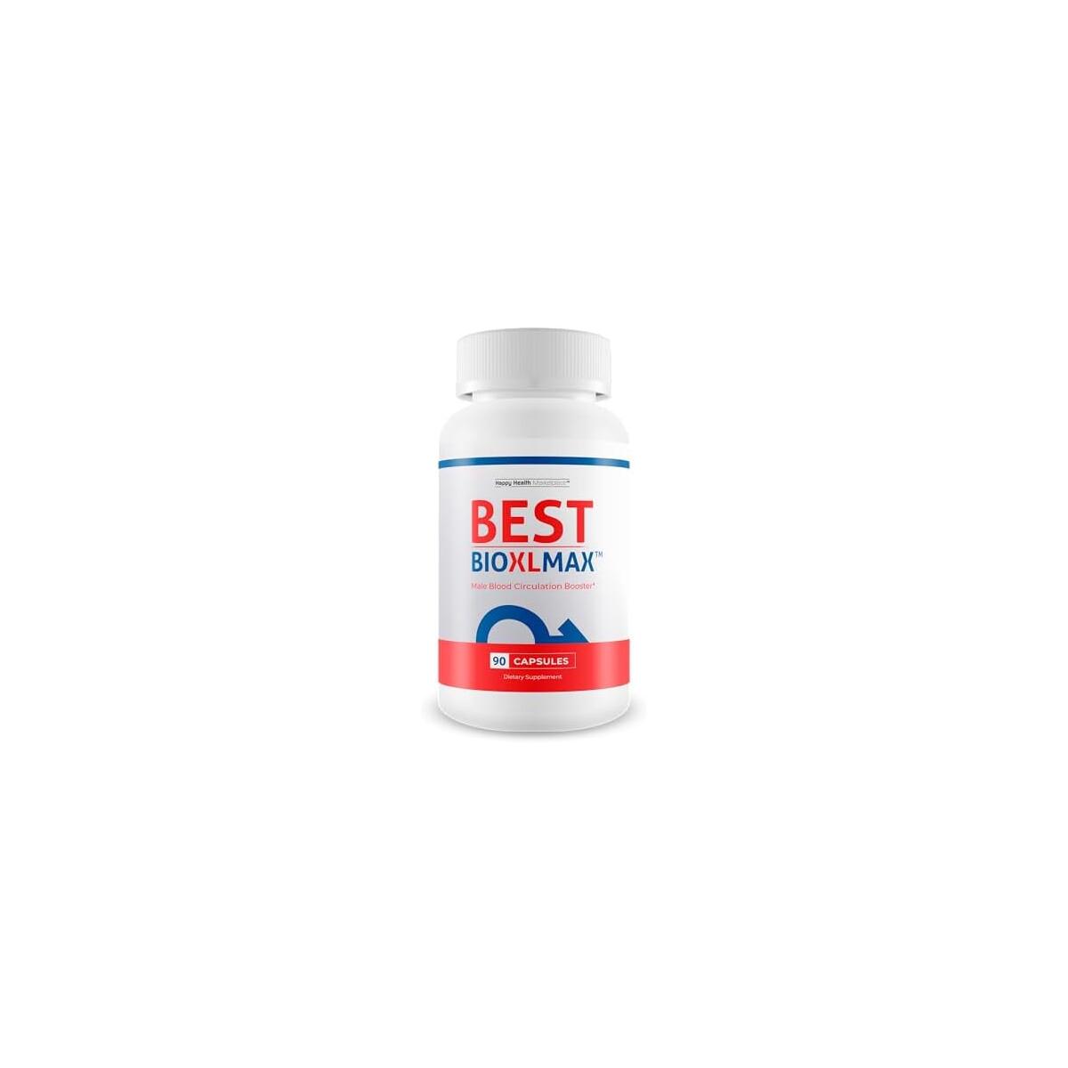 Best Bio XL Max - Improved Formula - Our Best Male Blood Circulation Booster - Blood Boost Blood Flow Supplement - Vasodilator Nitic Oxide Capsules - Our Best Bio XL Max Male Circulation Supplement