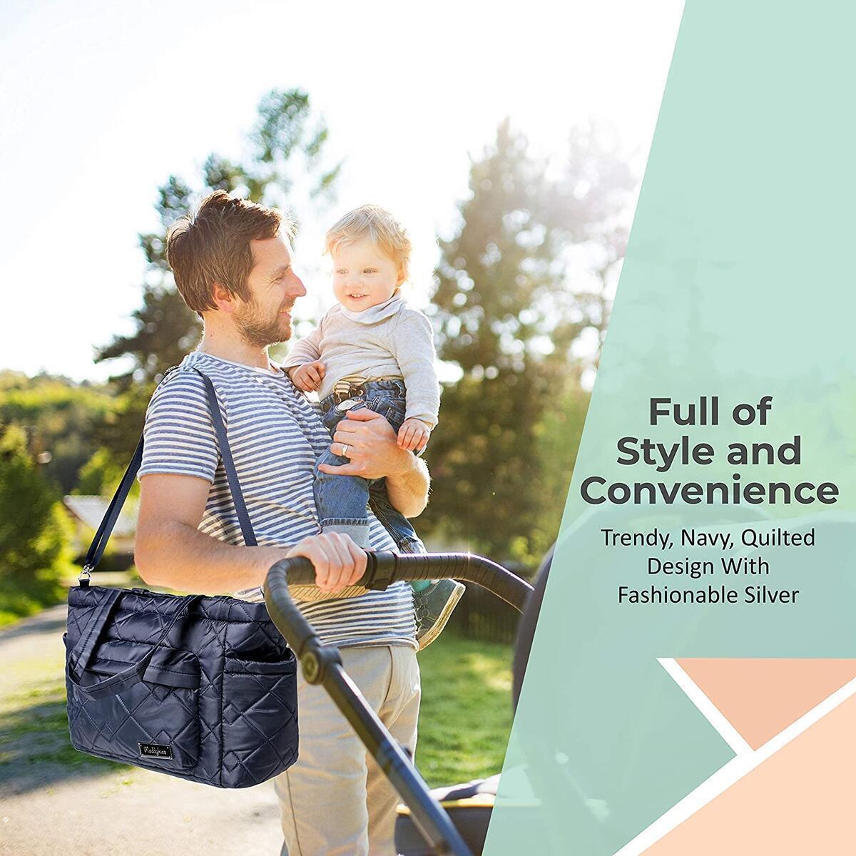 Quilted Diaper Tote Bag Cashback - RebateKey