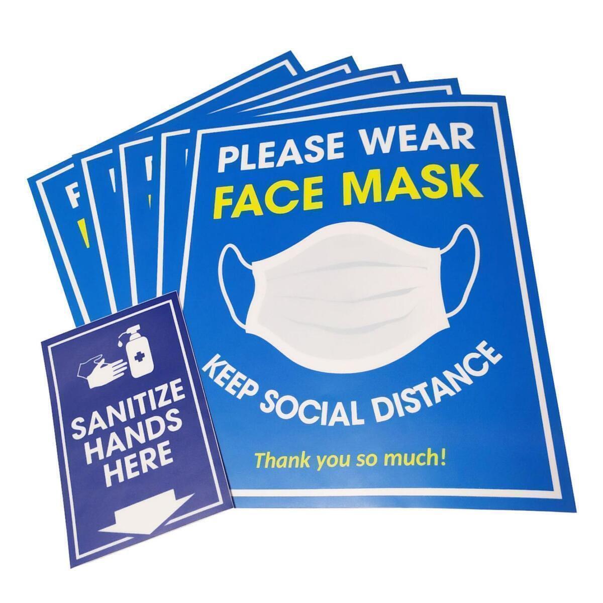 Masks Required Signs Cashback Rebates - RebateKey