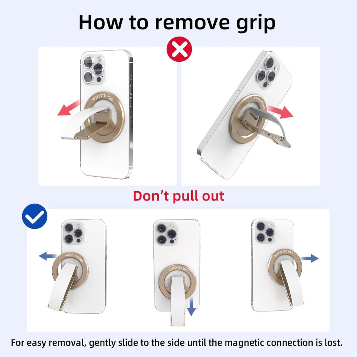 Magnetic Phone Grip 3 Cash Back - RebateKey