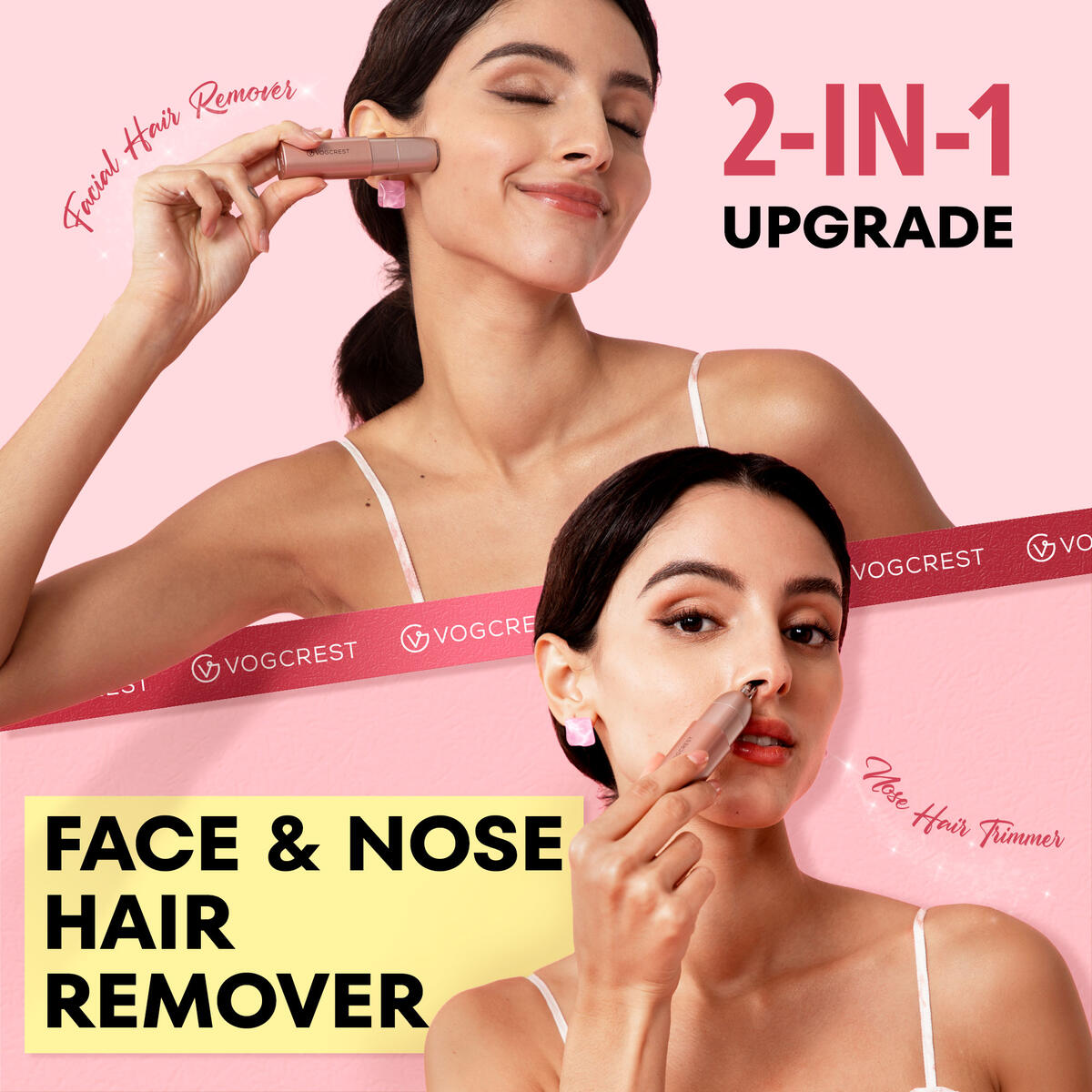 Nose Trimmer For Women 2 In 1 Rechargeable Facial Rebate - RebateKey