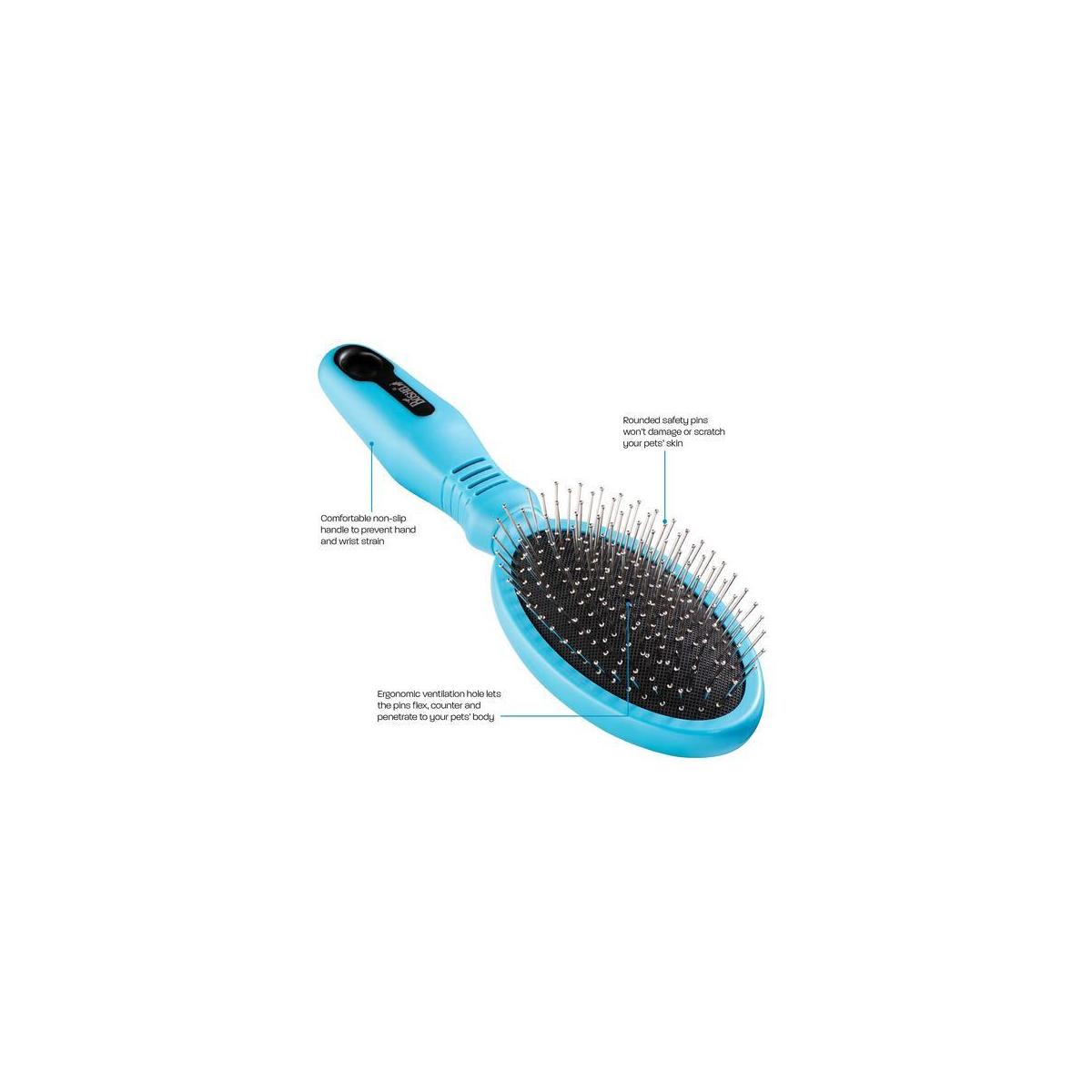 Dog Hair Brush Rubber Dog Hair Remover By Boshel 2 In 1 Ergonomic Pin Brush1 Cash Back - RebateKey