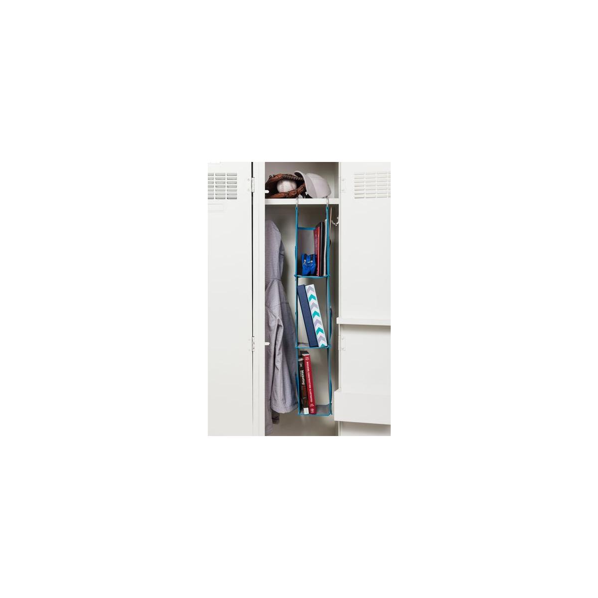 Hanging Locker Organizer For School, Work And Adjustable For Full And