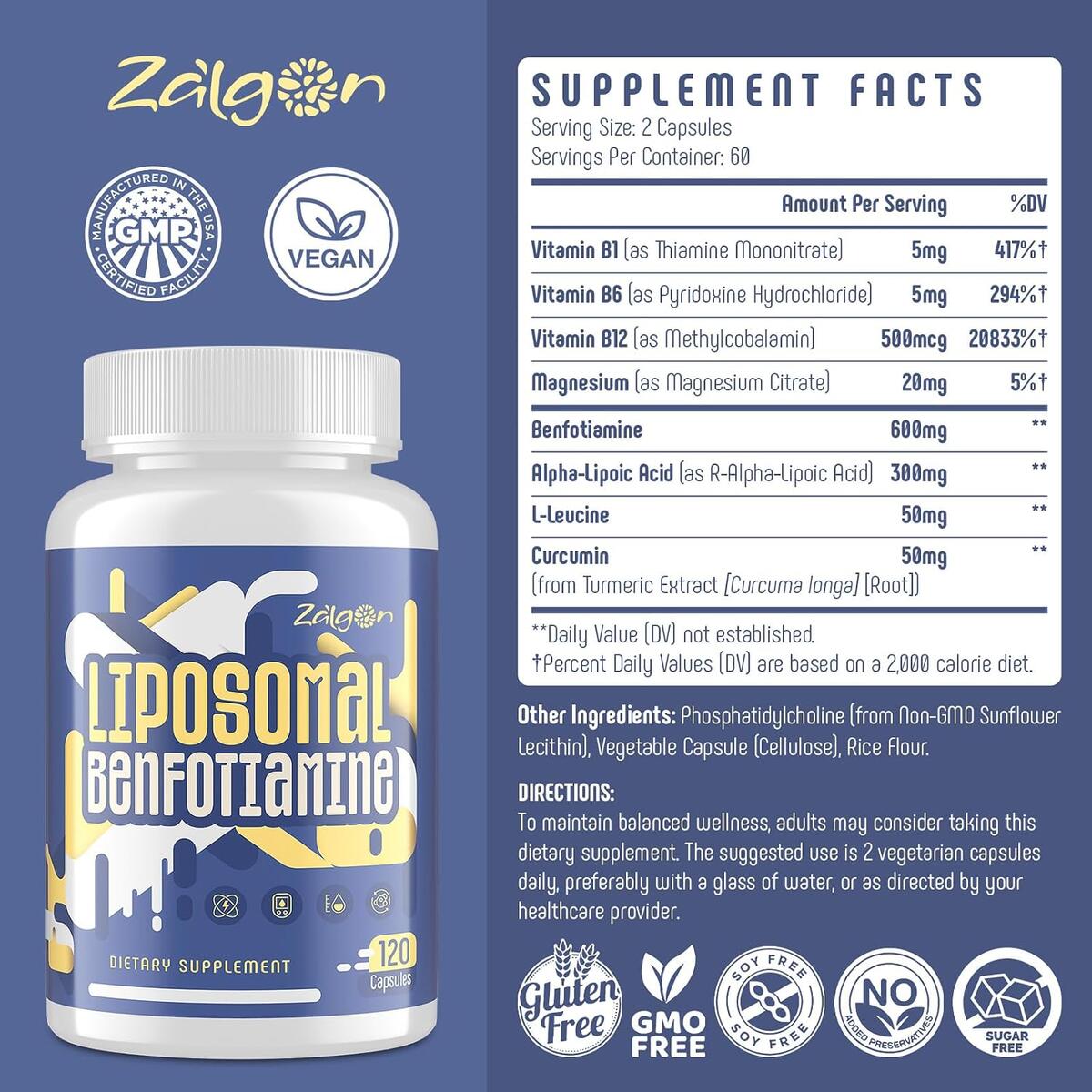 Liposomal Benfotiamine Vitamin B Rebate - RebateKey
