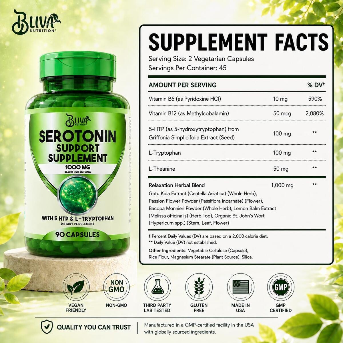 Serotonin Booster Supplements Cashback Rebate - RebateKey