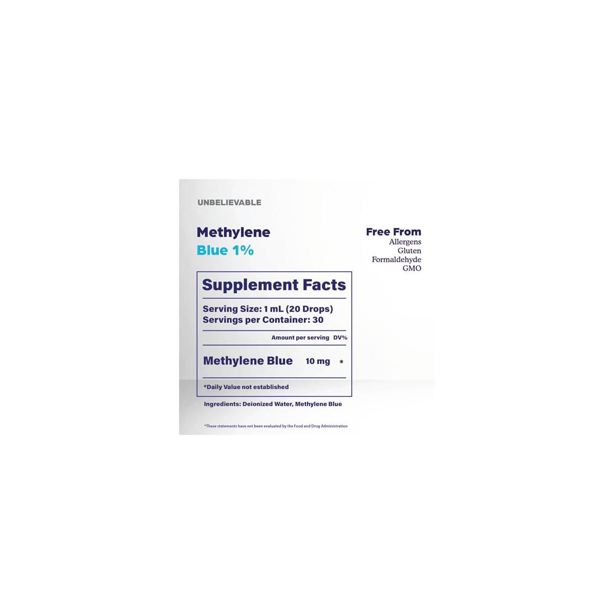 Methylene Blue Pharmaceutical Grade Usp Grade 1 Cashback - RebateKey