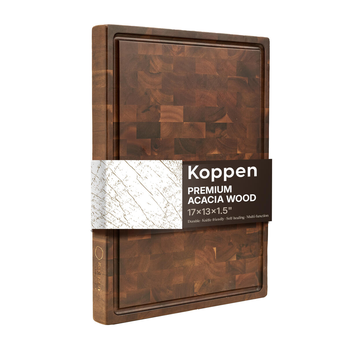 Large End Grain Wood Cutting Board 17 X 13 X Cashback - RebateKey