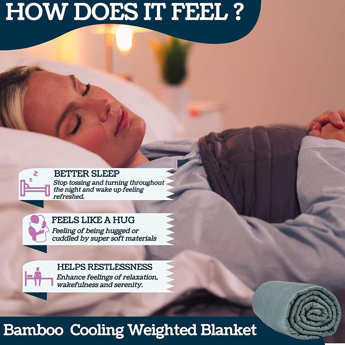 Bamboo Cooling Weighted Blanket Cashback Rebate - RebateKey