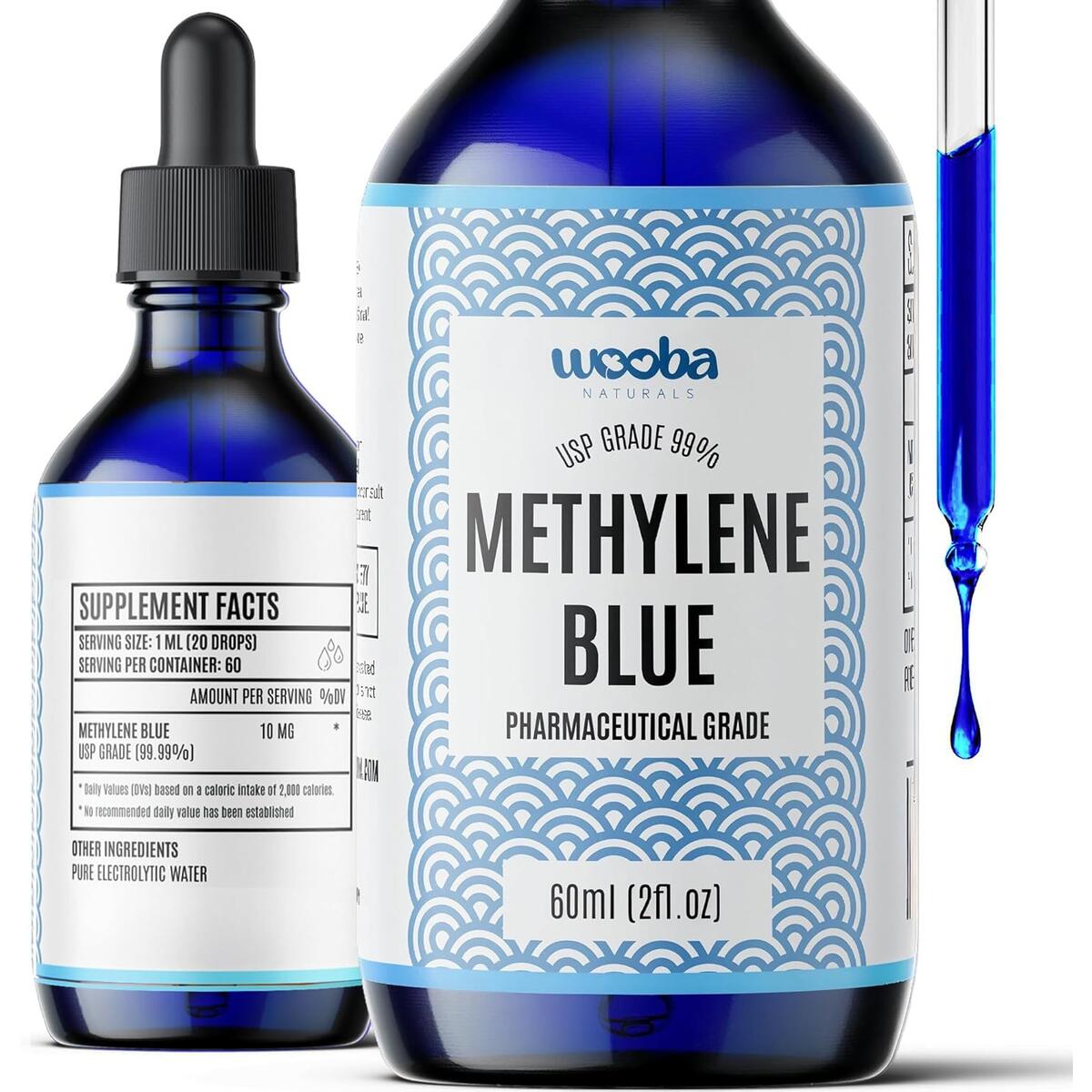 Wooba Methylene Blue Drops Cash Back - RebateKey