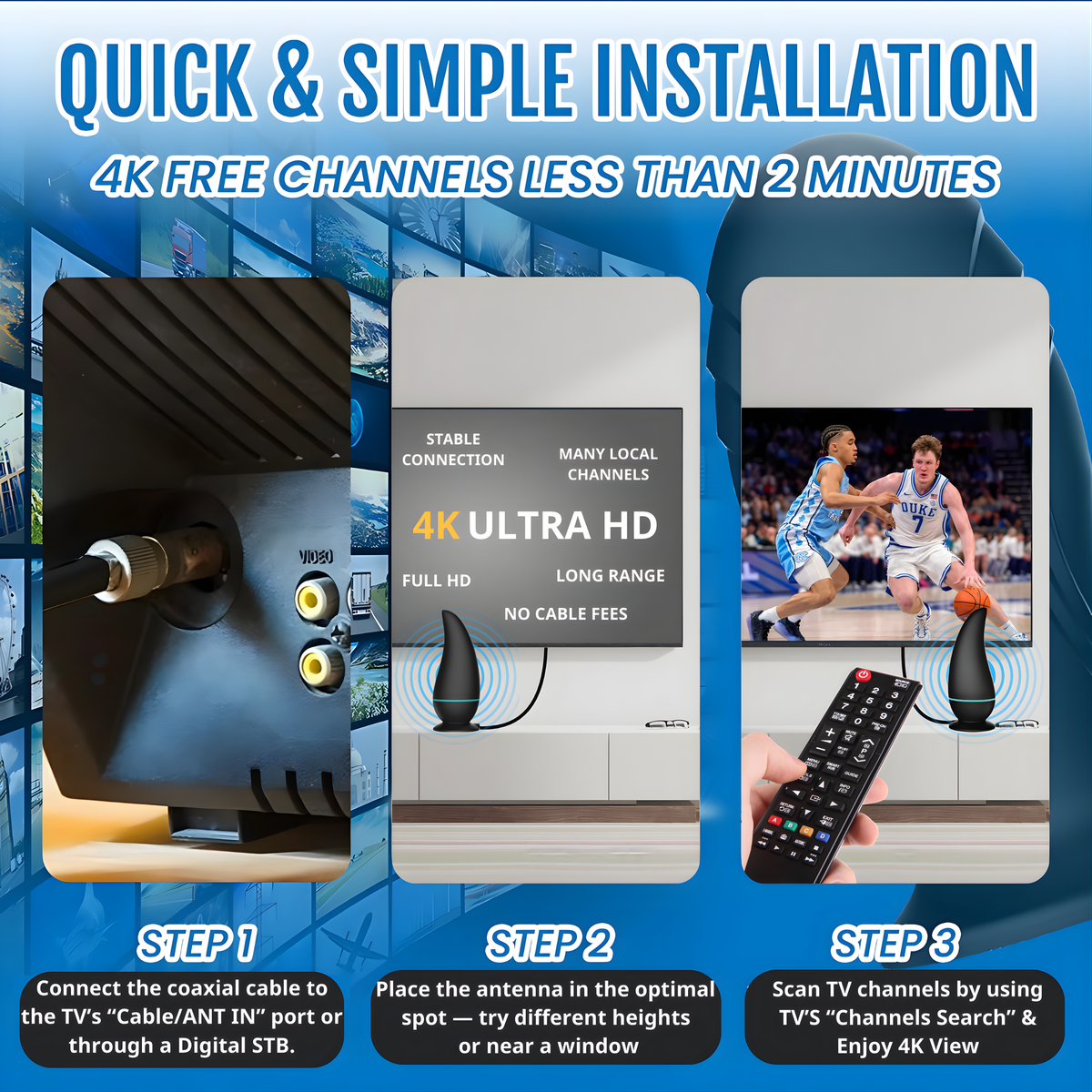 Indoor Antenna For Smart Tv 3 Cashback Rebates - RebateKey