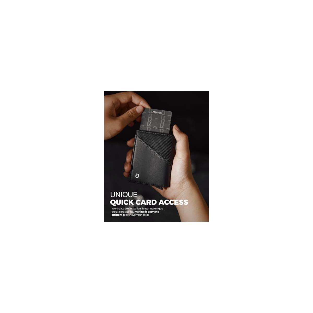 Jenoss Smart Wallet For Men 2 Cash Back - RebateKey