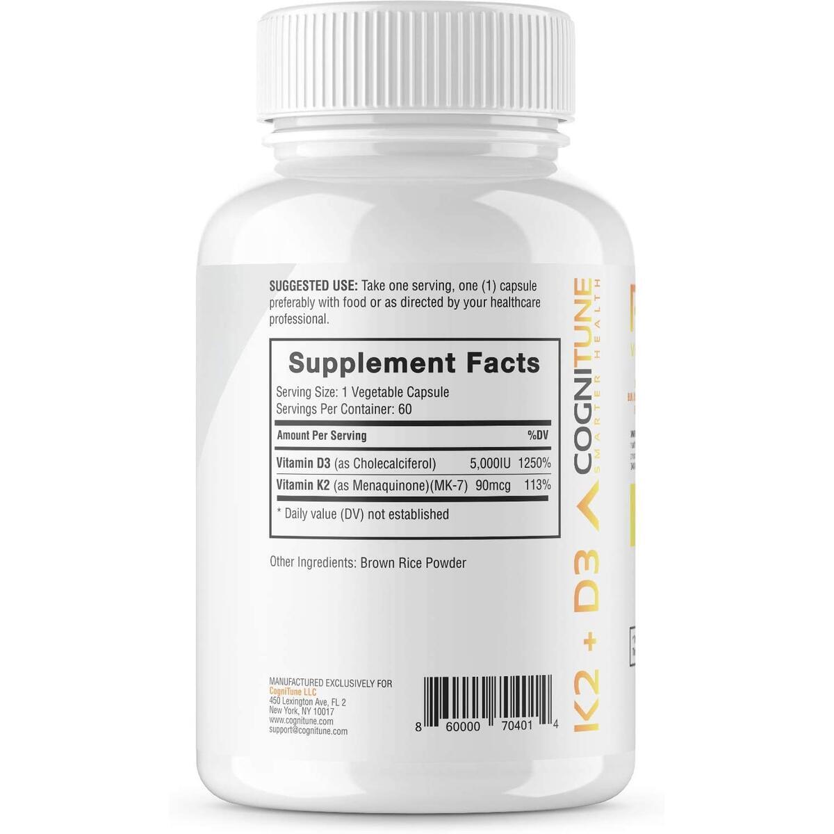 Vitamin K2 D3 Complex Cashback - RebateKey