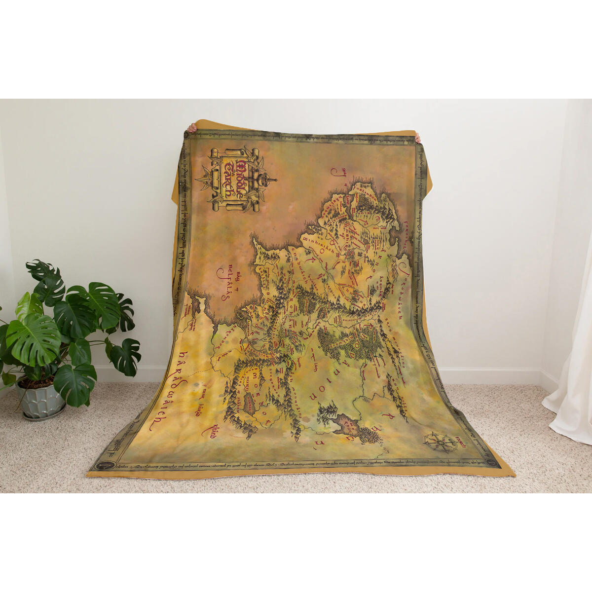 Middle Earth Map Blanket Cashback Rebate - RebateKey