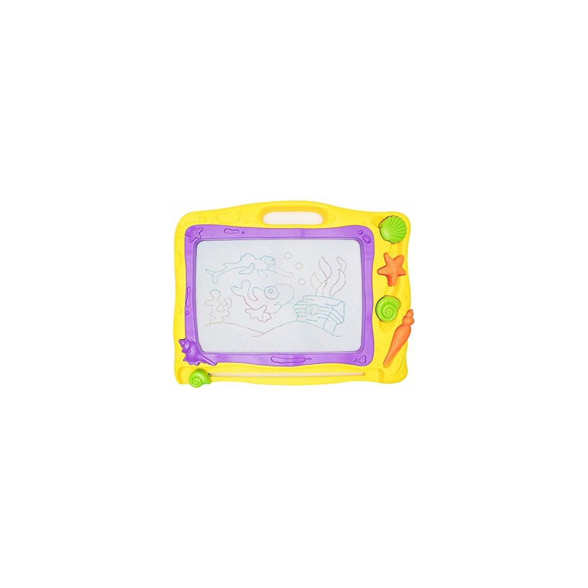 Happytime Kids Colorful Magnetic Drawing Board Large Colorful Erasable Drawing Rebates - RebateKey