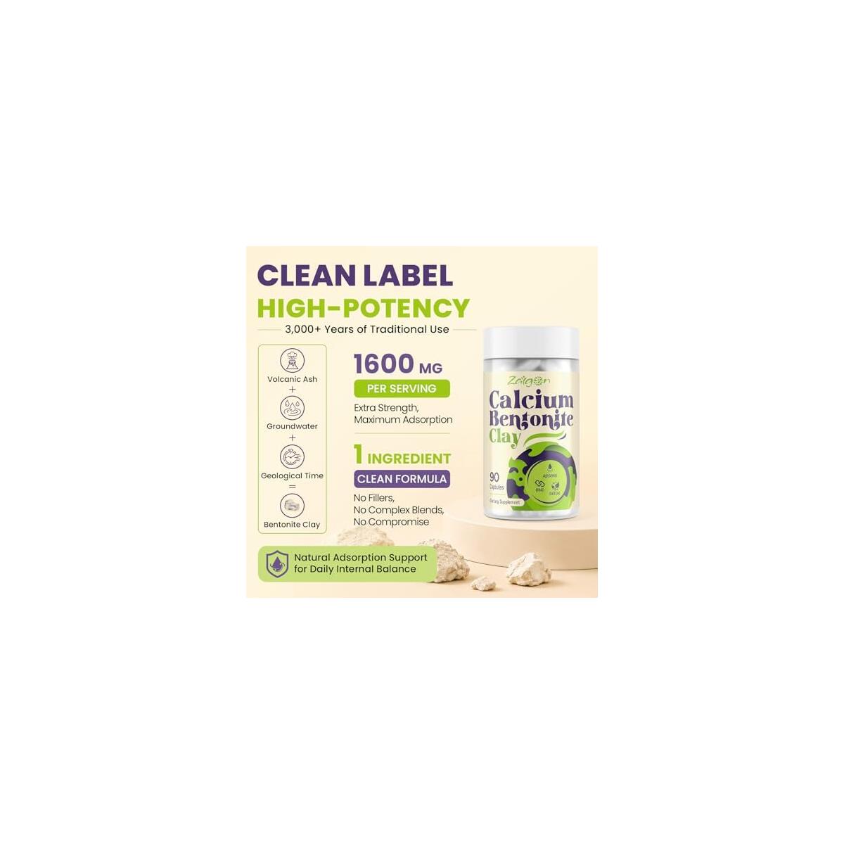 Calcium Bentonite Clay Detox Cash Back - RebateKey