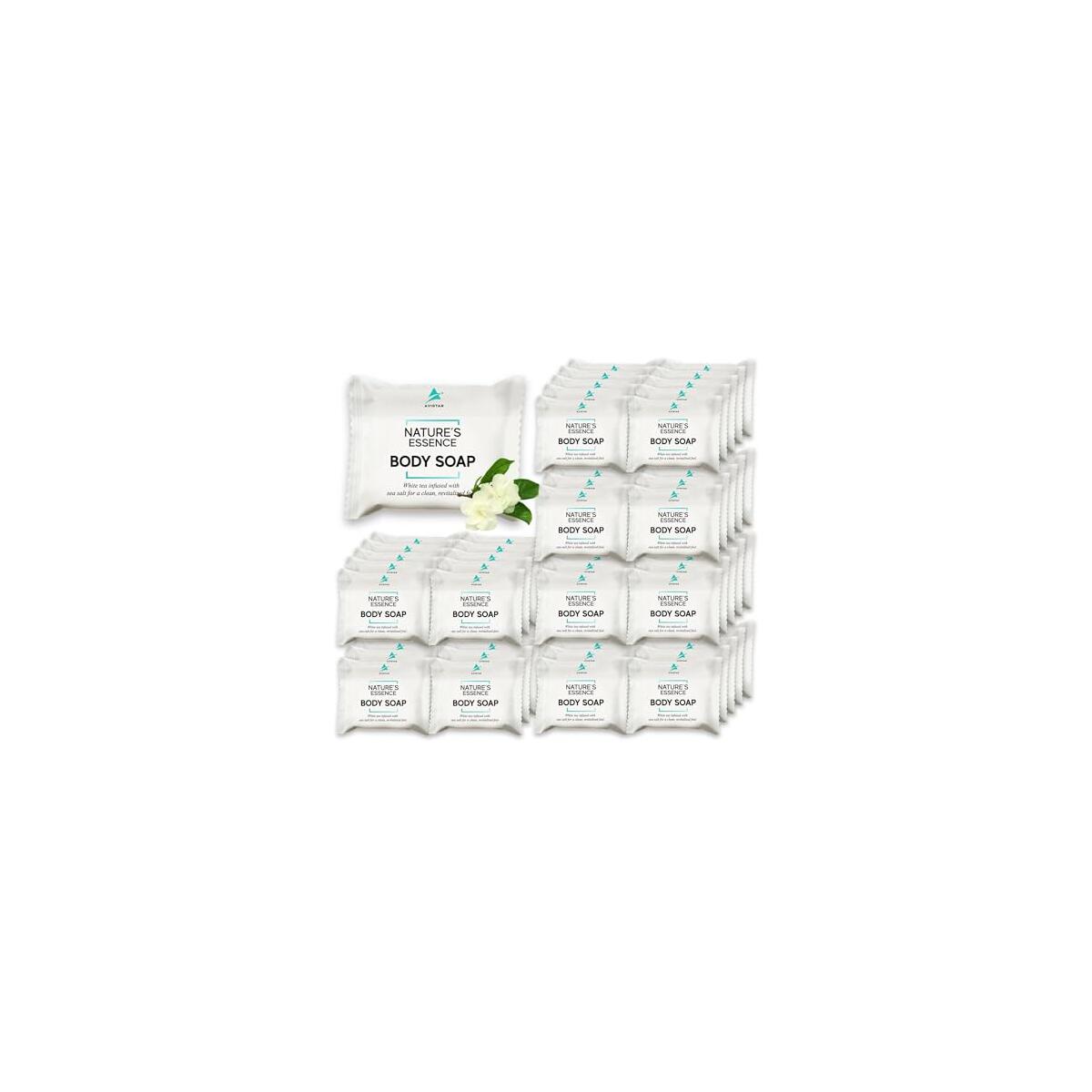 60 Piece Hotel Soap & Bulk Travel Size Toiletries