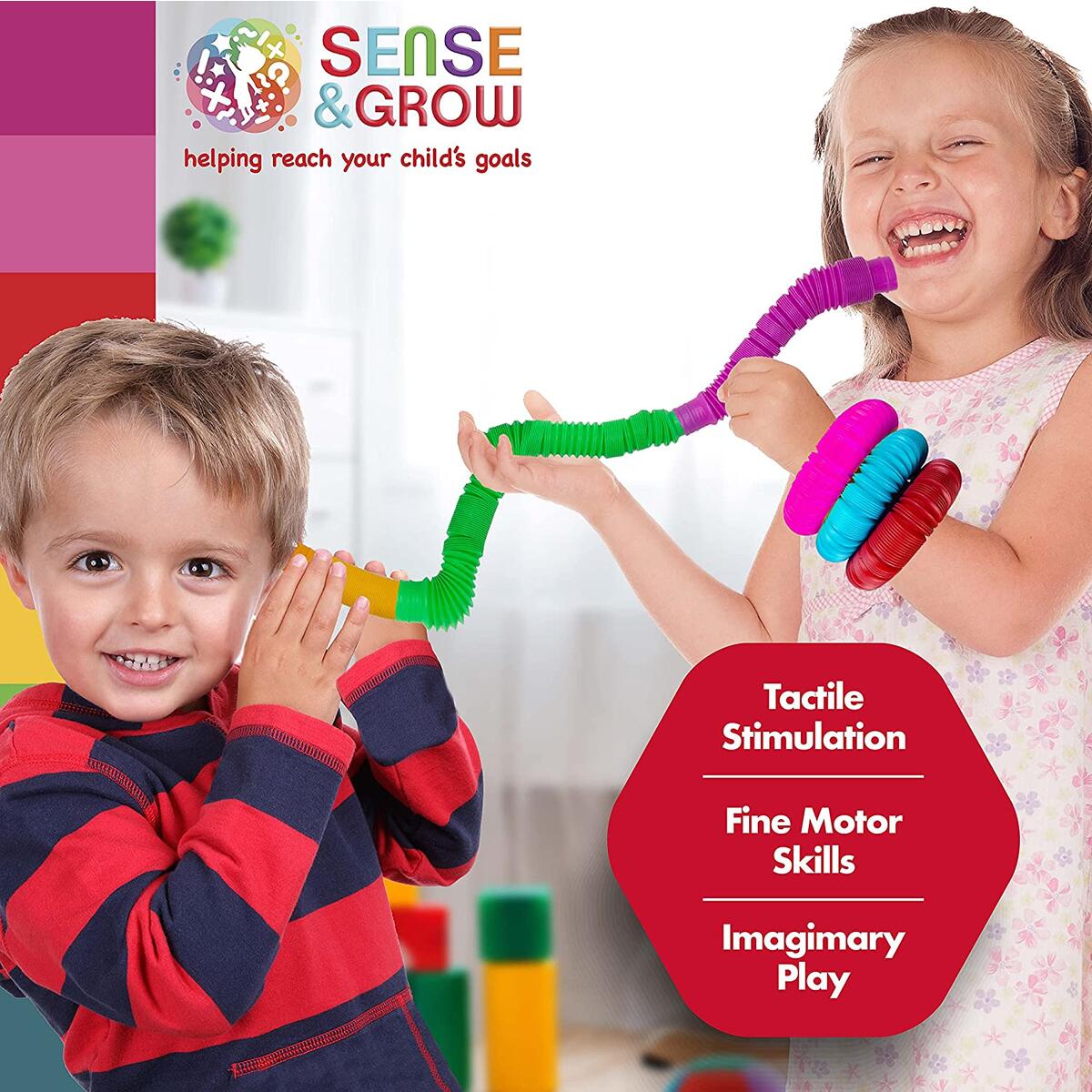 Sensory Pop Tubes Cash Back - RebateKey