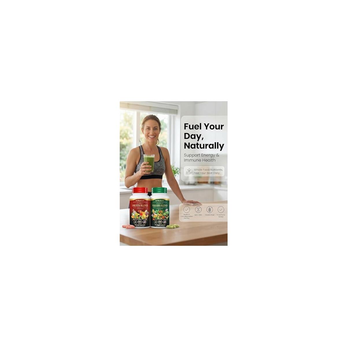 Mprayan Fruits Veggies Whole Food Supplement Cashback Rebate - RebateKey