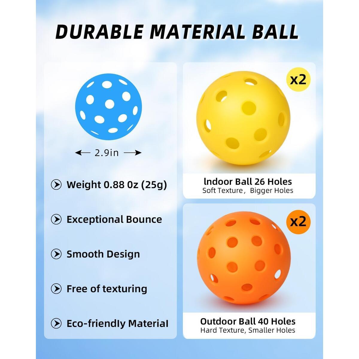 Pickleball Paddles Set Of 2 1 Cashback - RebateKey