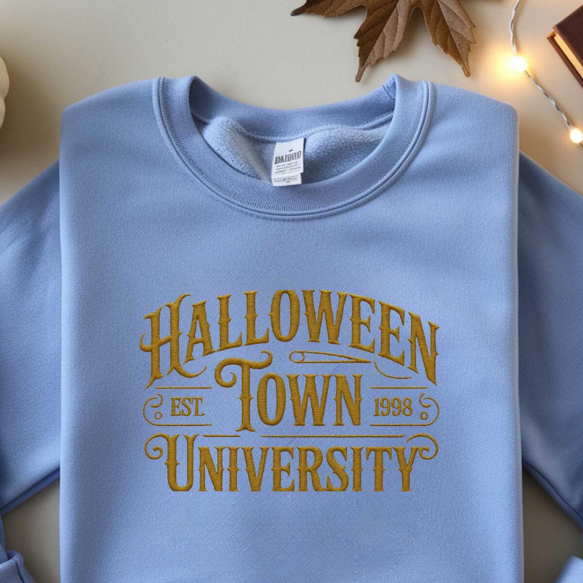Embroidered Halloween Town University Sweatshirt Cashback Rebate - RebateKey