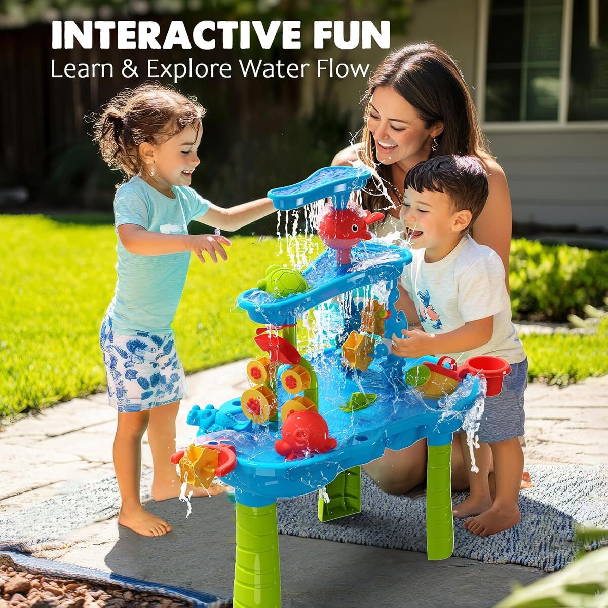 Water Table Sensory Sand Play Toy Cashback - RebateKey