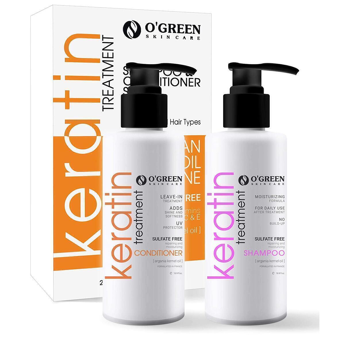 Keratin Shampoo And Conditioner Set Cashback - RebateKey