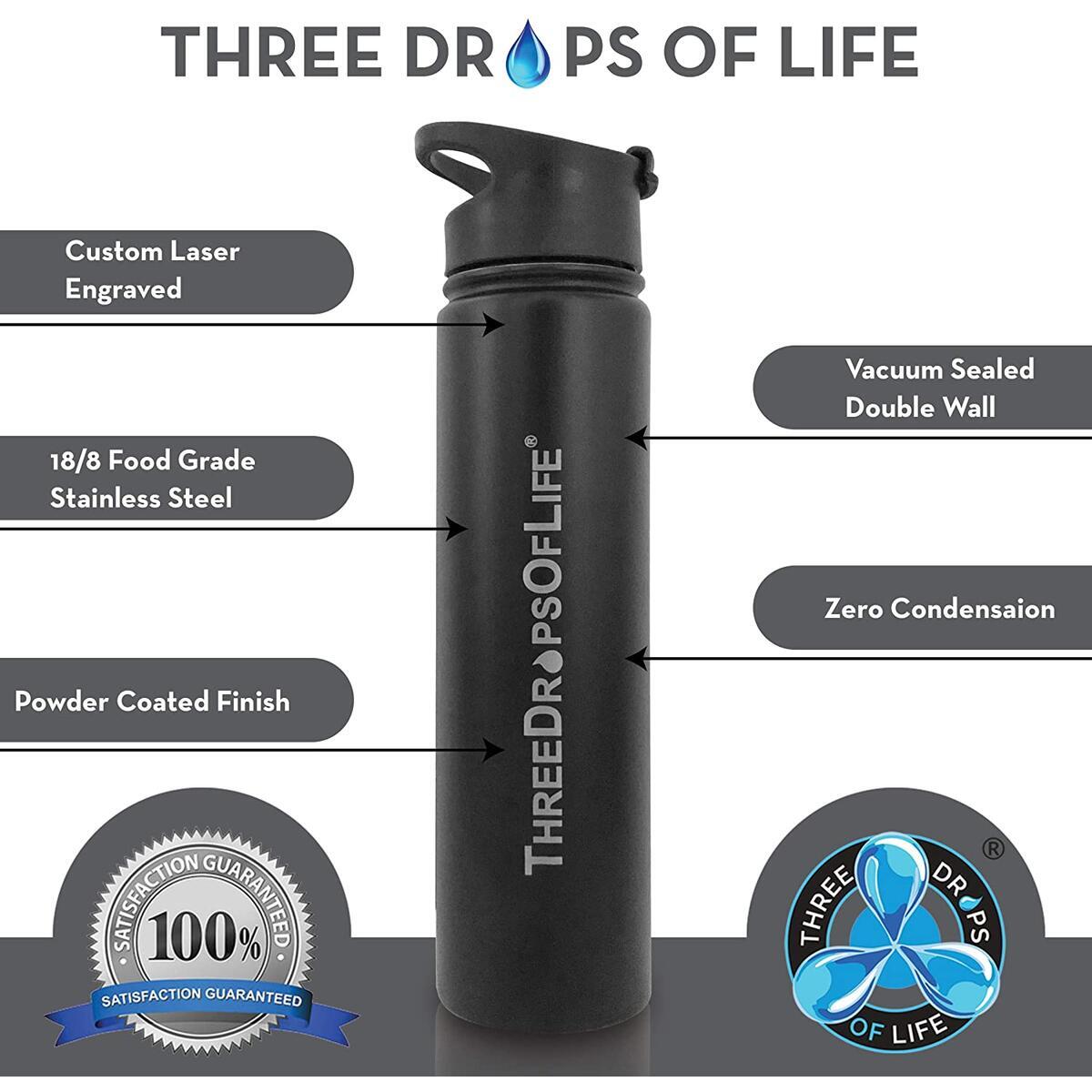 25oz Insulated Water Bottle Cash Back - RebateKey