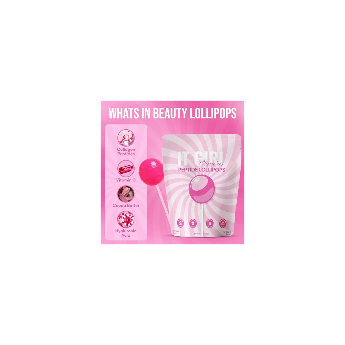 Peptide Beauty Lollipops Cash Back - RebateKey