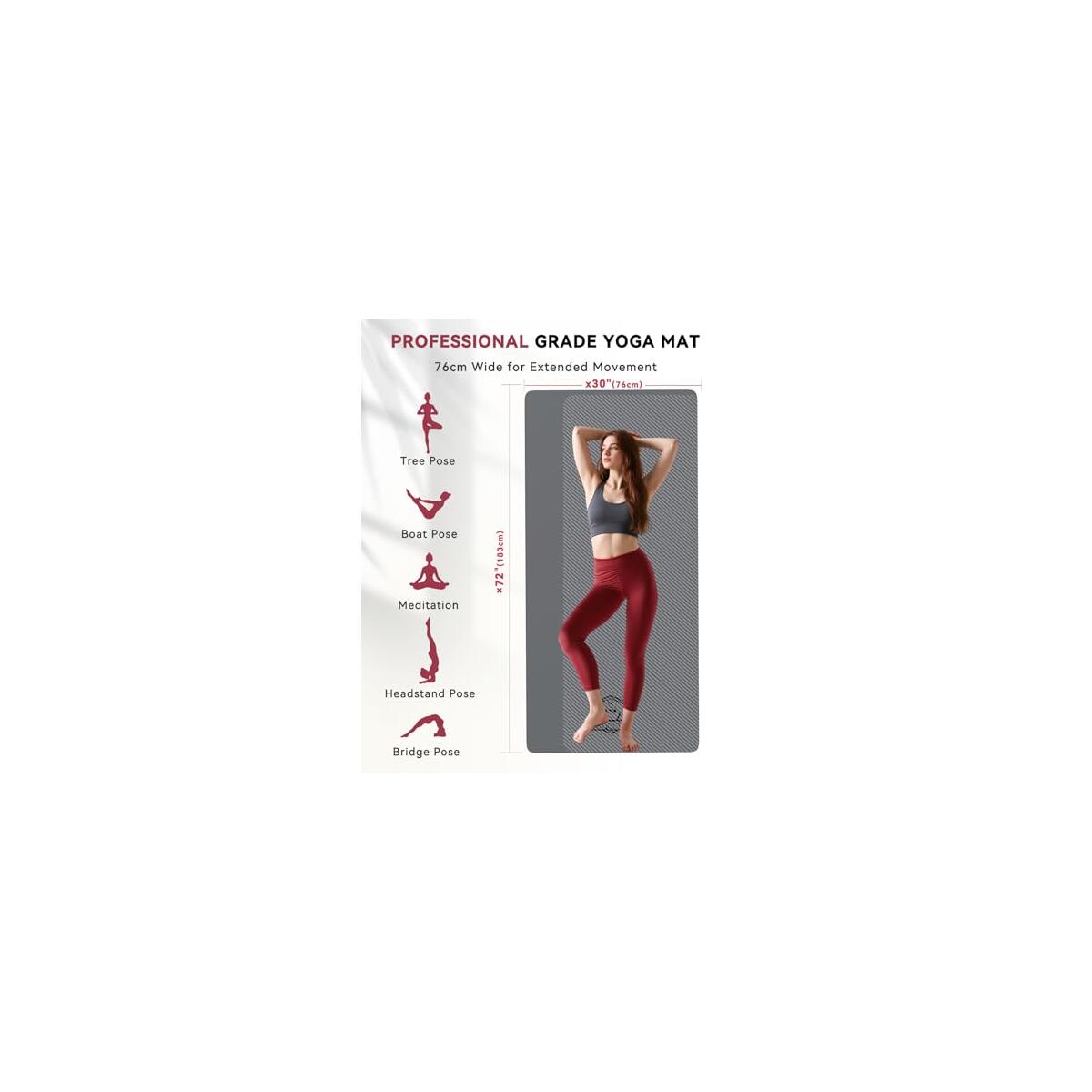 Large Yoga Mat 72x30 Rebates - RebateKey