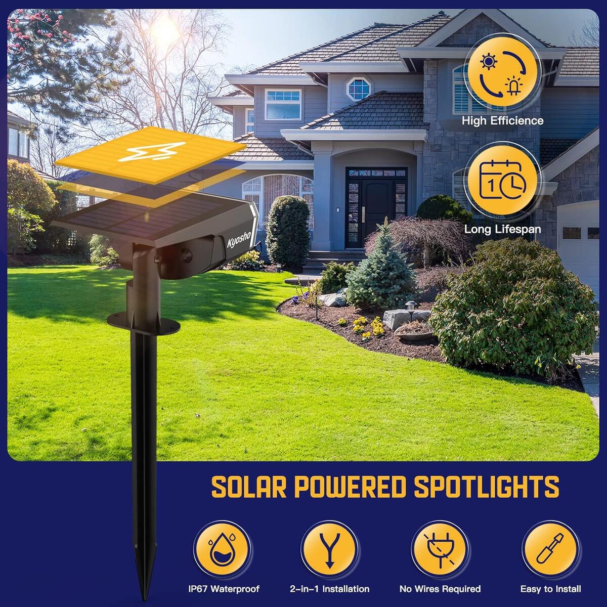 Waterproof Solar Lights For Yard Cashback - RebateKey