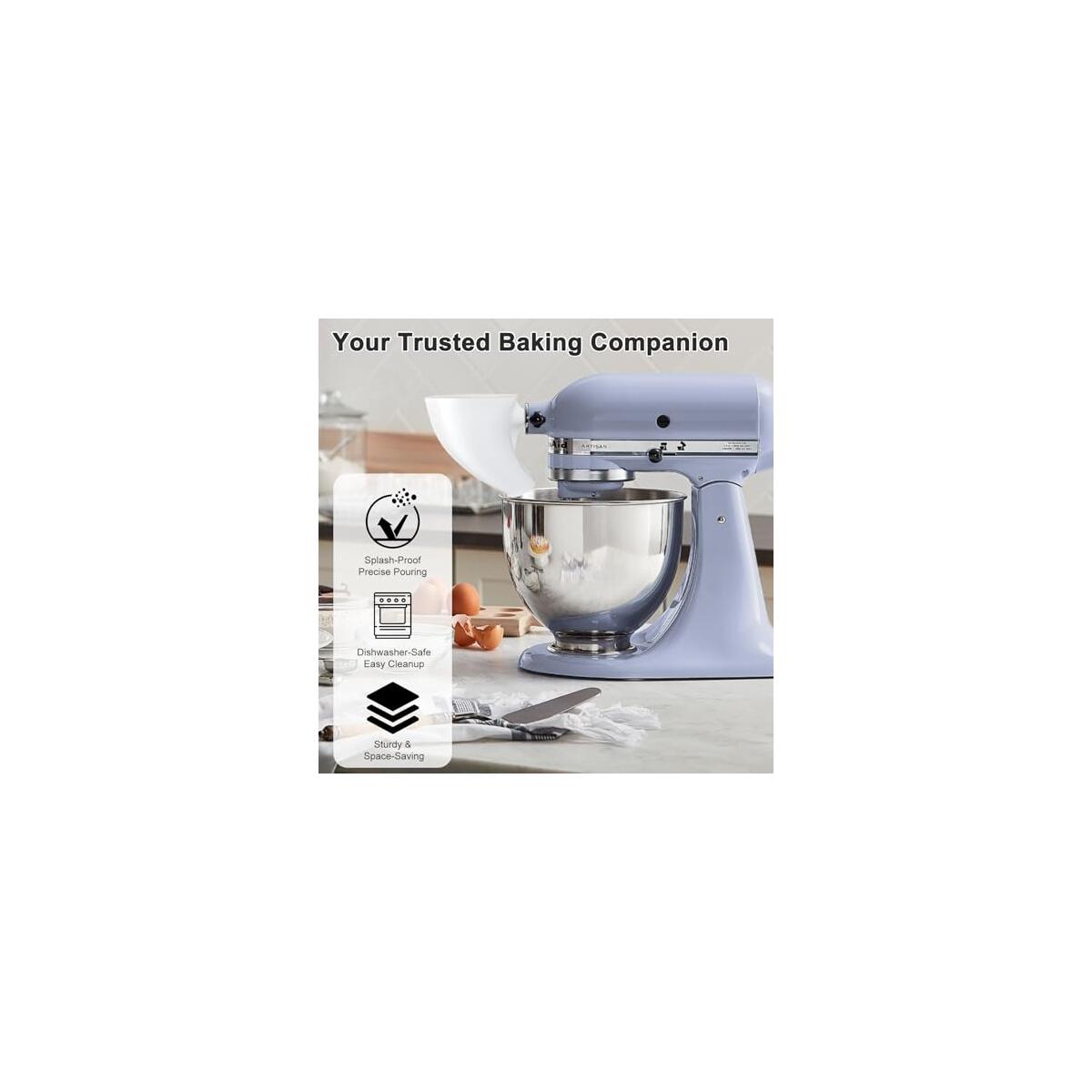 Flour Funnel For Kitchen Aid Mixer Cash Back - RebateKey