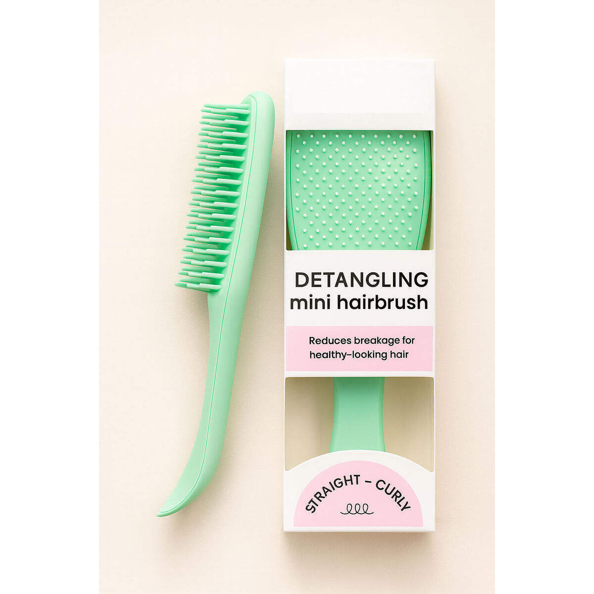 Professional-Grade Detangling Comb (Large Size) ZZ5-1