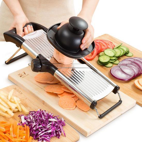 Mandoline Slicer Vegetable Potato Tomato Onion Cutter Mandolin Best