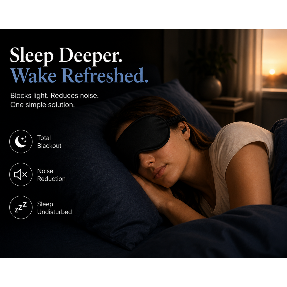 Sleep Mask With Ear Plugs Cashback Rebates - RebateKey