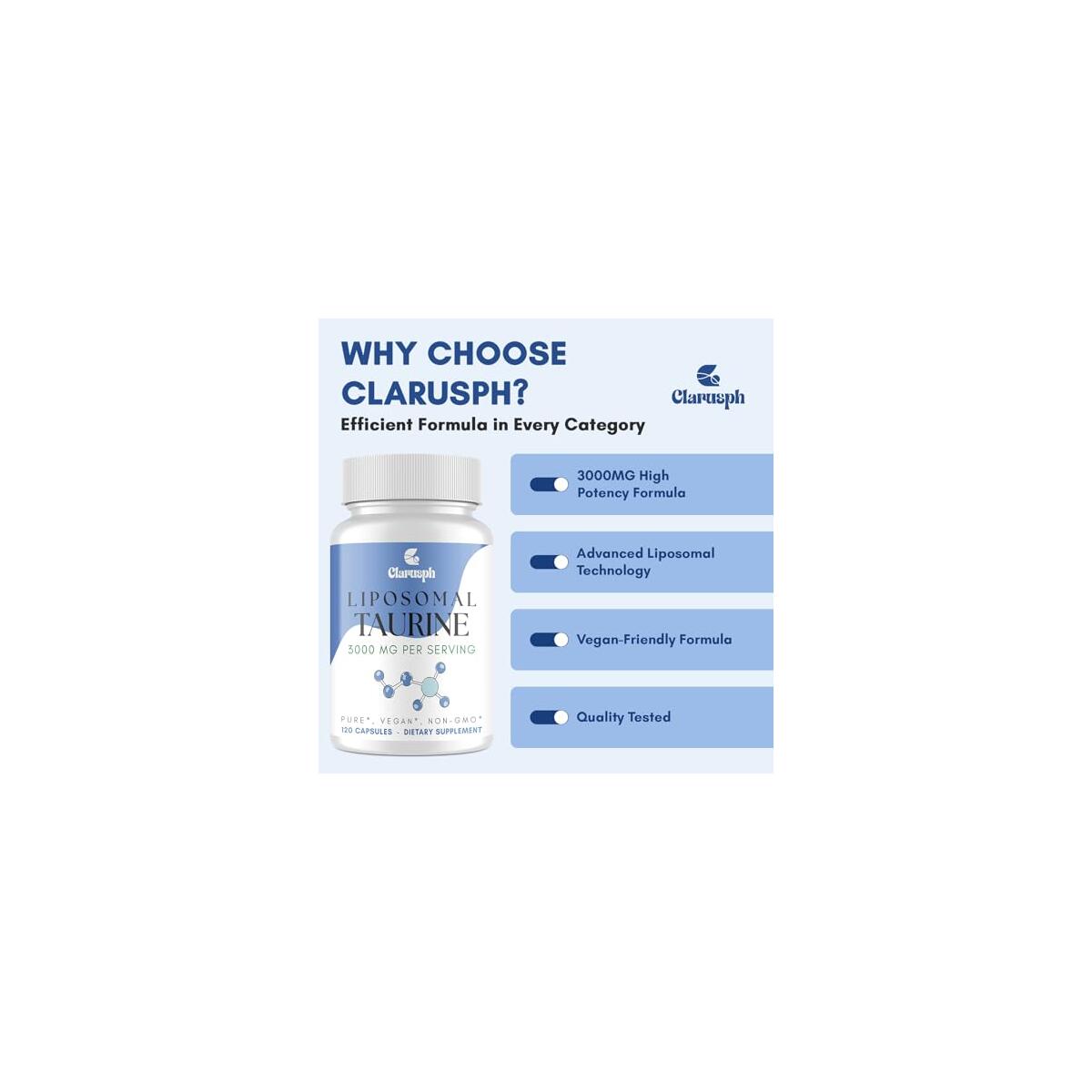 Liposomal Taurine 3000mg Cashback - RebateKey