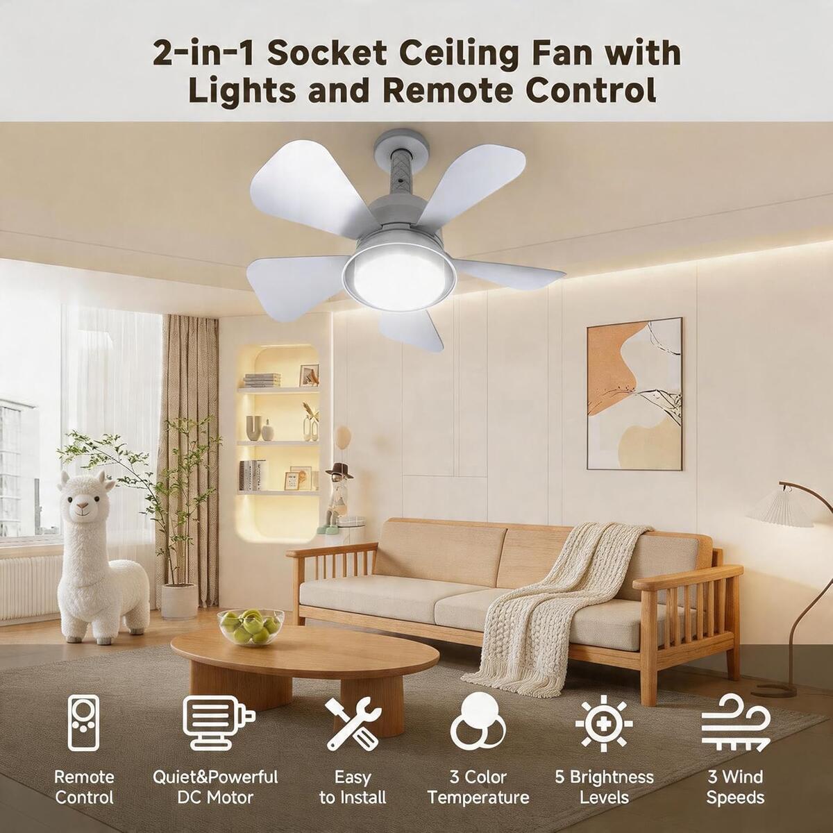Socket Fan Light 1 Cashback Rebate - RebateKey