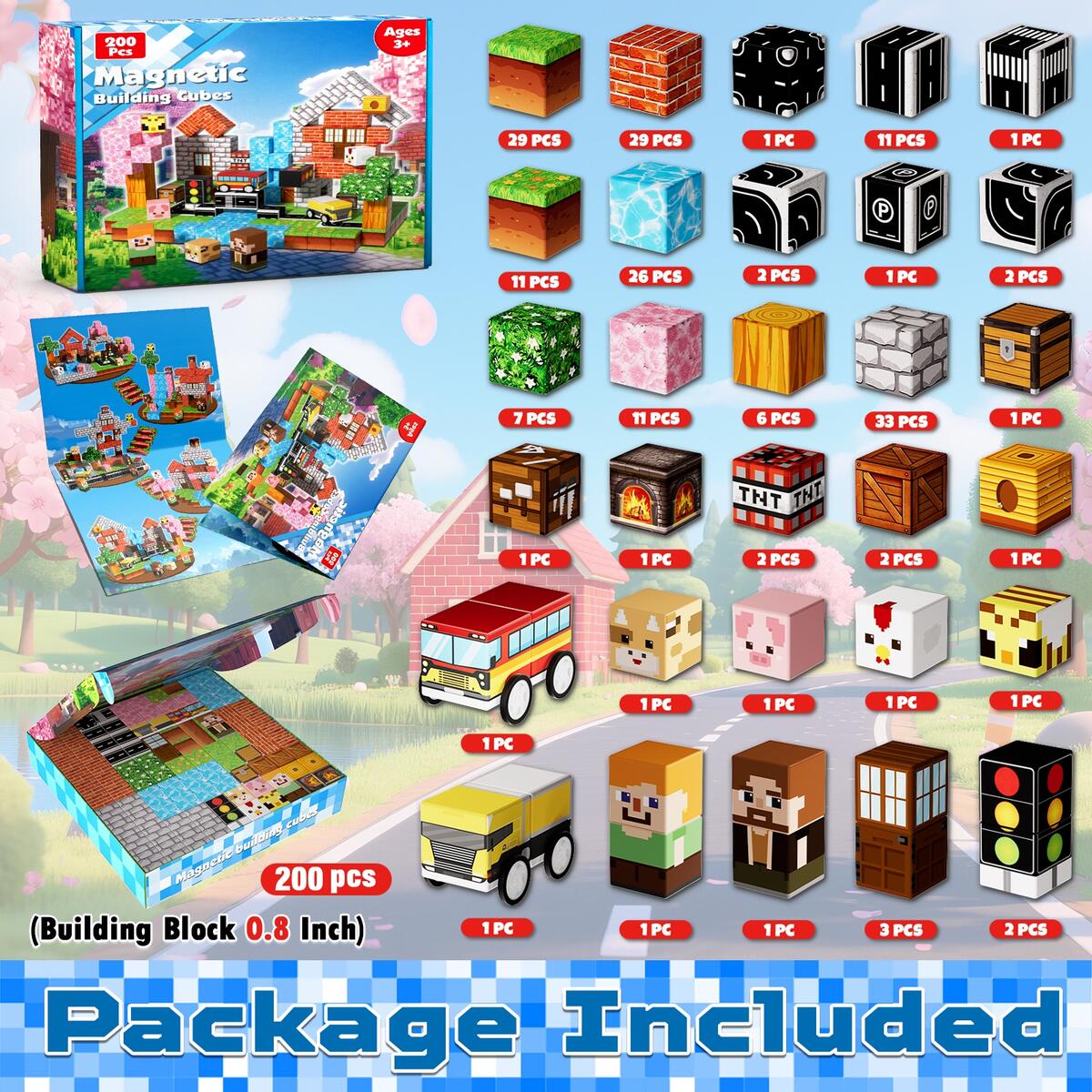 200 Pcs Magnetic Blocks Rebate - RebateKey