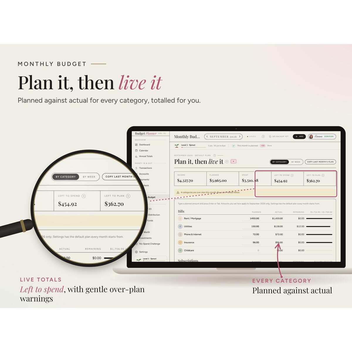Budget Planner App Spreadsheet Alternative Debt Cashback Rebate - RebateKey