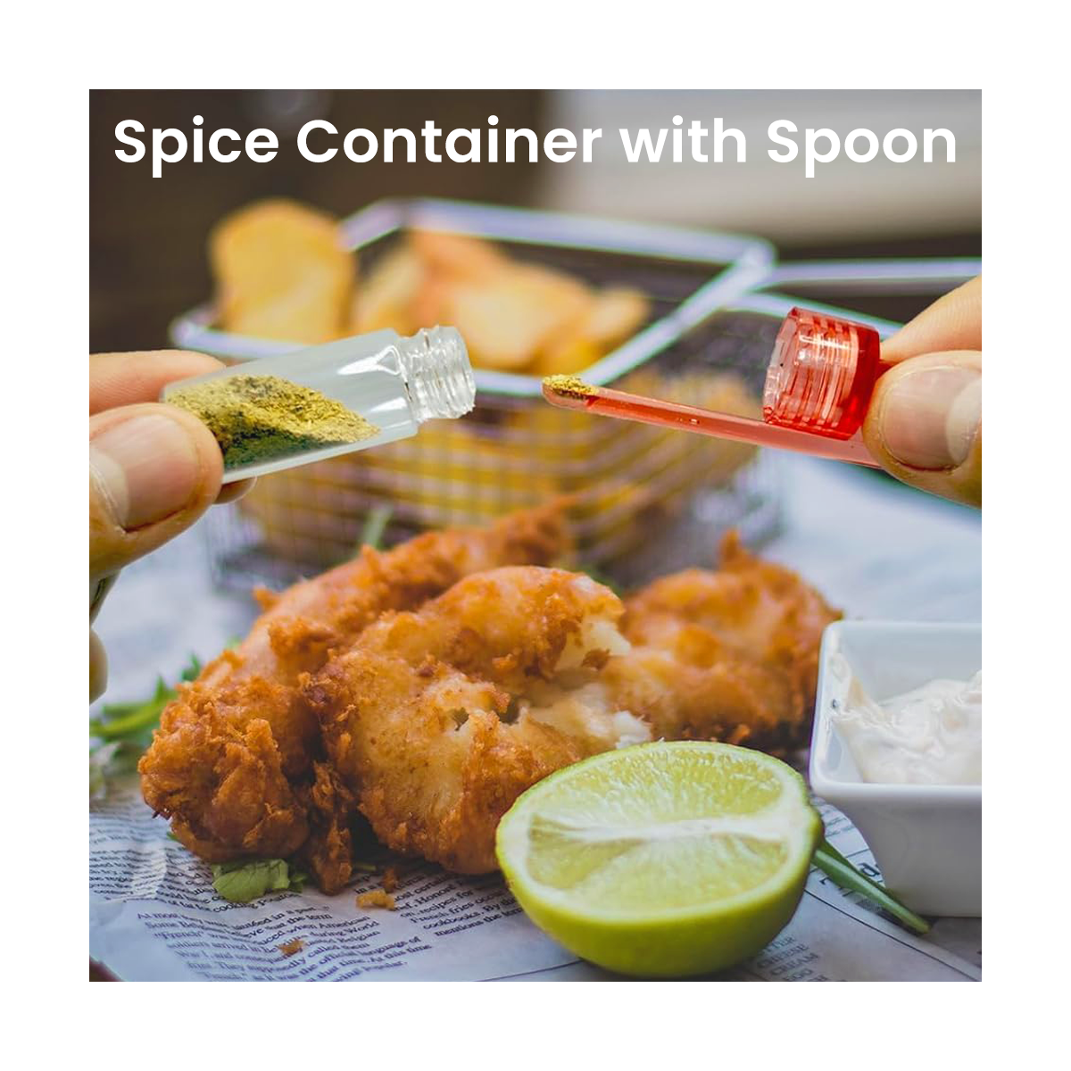Spice Container With Spoon Cashback - RebateKey
