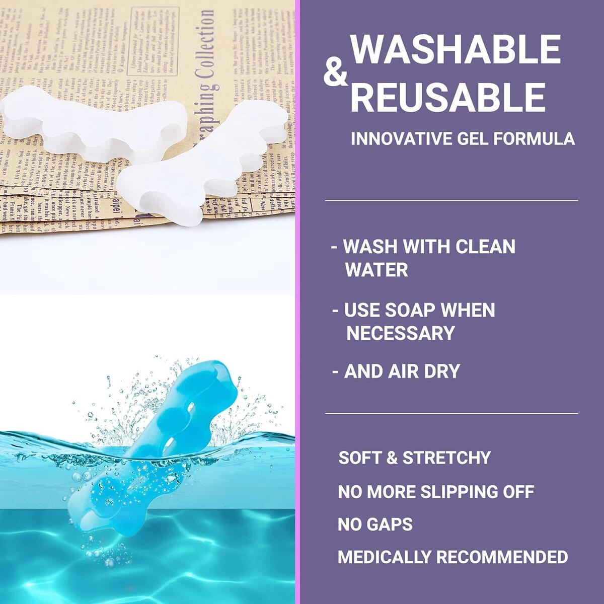 Gel Toe Separator Rubber Rebates - RebateKey