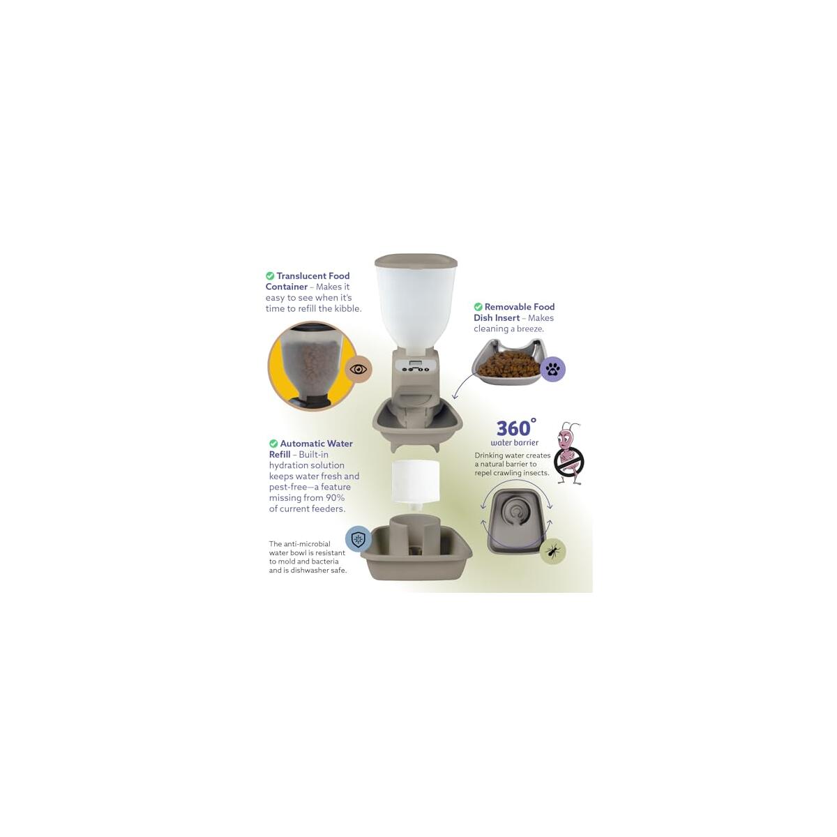 Automatic Dog Cat Food Feeder With Water Cashback - RebateKey