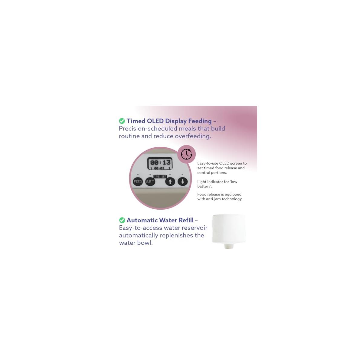 Automatic Dog Cat Food Feeder With Water Cashback - RebateKey