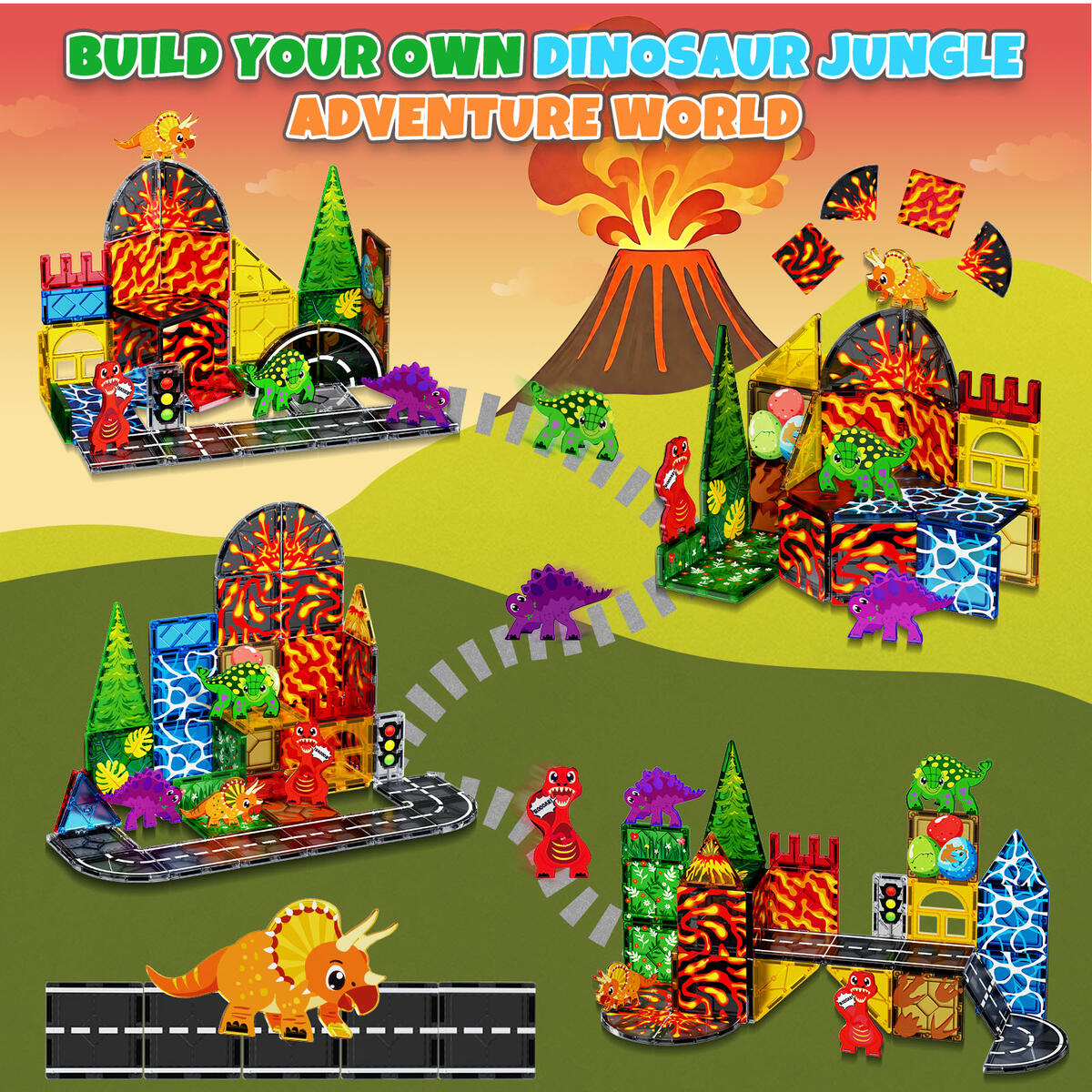 Dinosaur Toys Magnetic Tiles Rebates - RebateKey