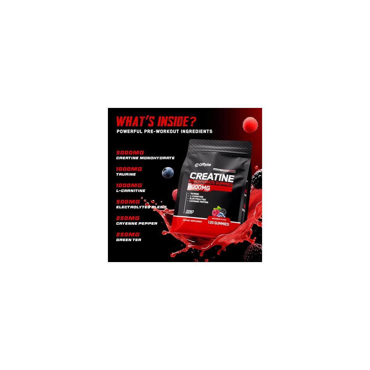 Creatine Monohydrate Gummies For Men Women Cash Back - RebateKey