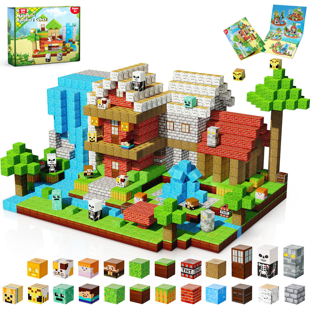 200pcs Magnetic Blocks 1 Rebate - RebateKey