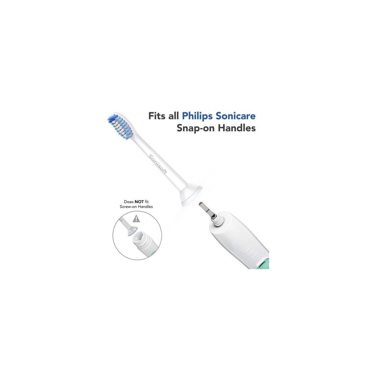 philips sonicare sensitive replacement toothbrush heads