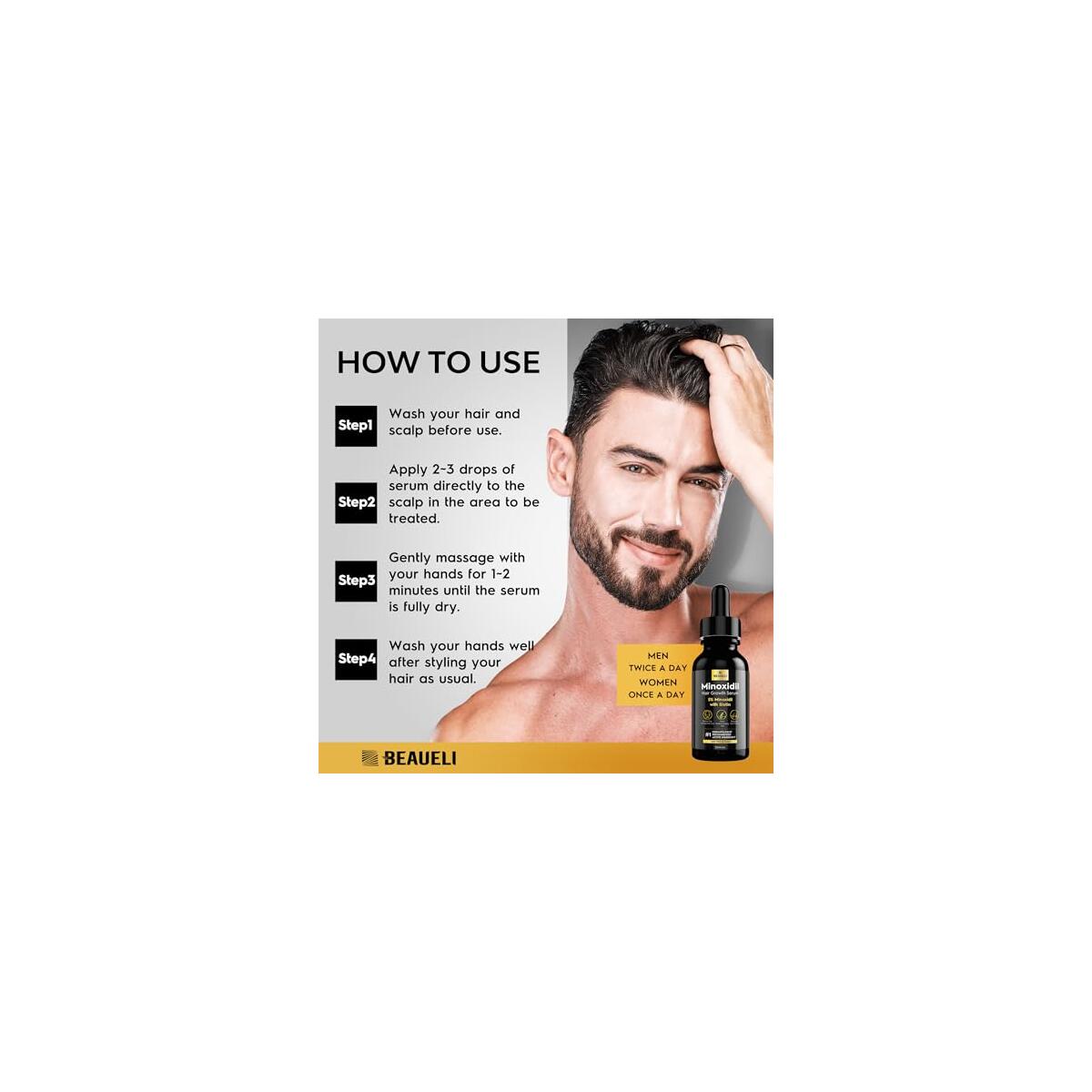 5 Minoxidil Hair Growth Serum Cash Back - RebateKey